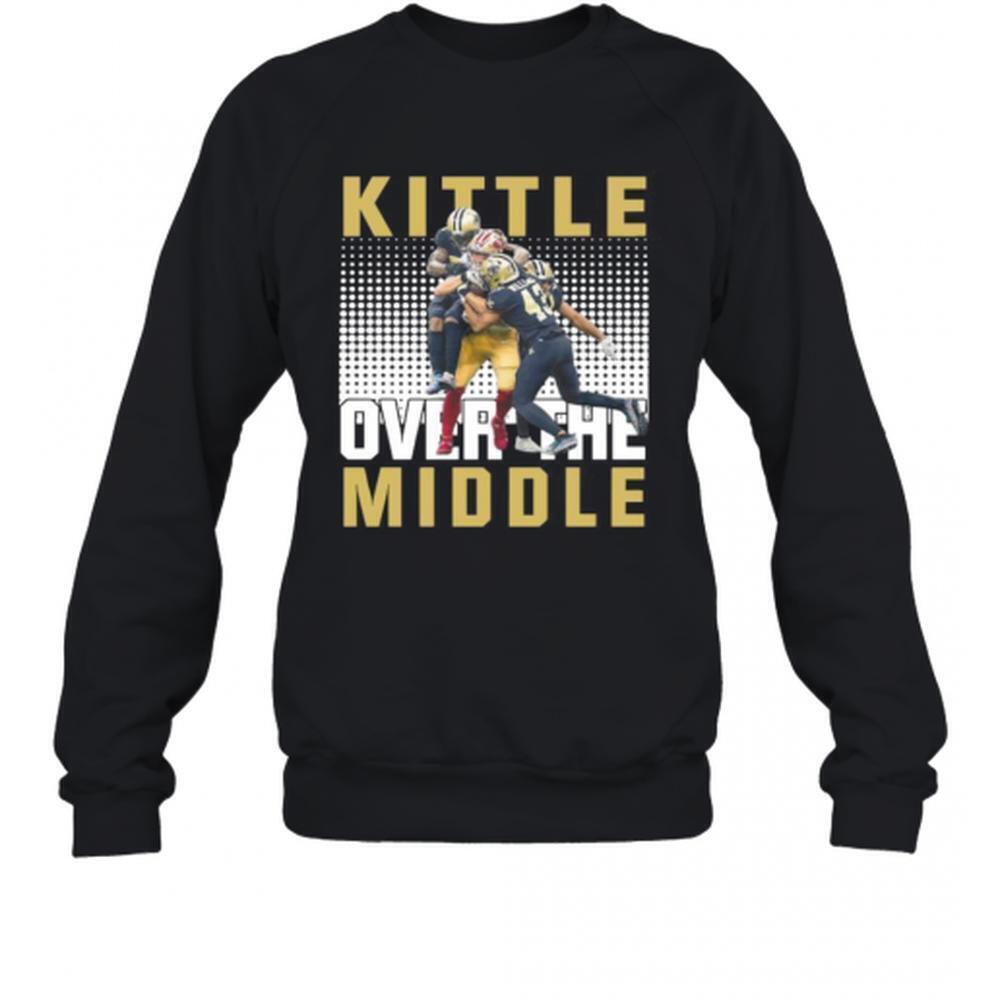 Kittle Over The Middle Football T-Shirt